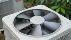 Trane AC unit fan not spinning