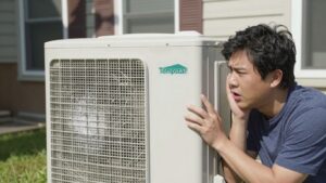 Tempstar AC unit not cooling with frost.