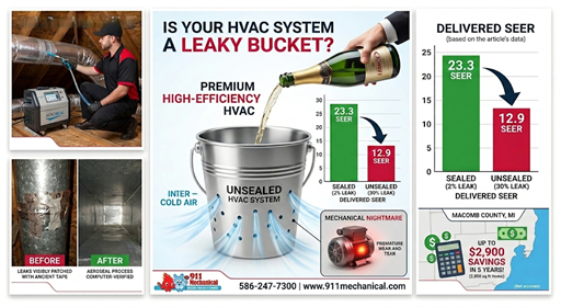 Leaky Bucket Air Ducts