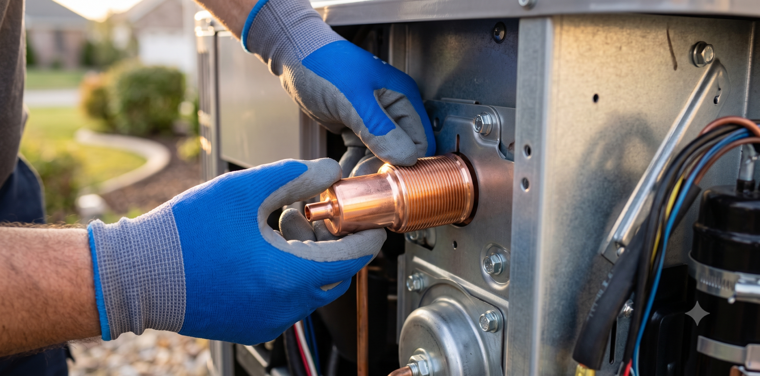 Professional installation of high-quality manufacturer-approved AC parts.
